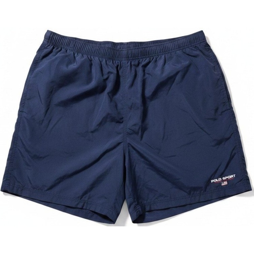 Ralph Lauren Polo‎ Sport Mens XXL 2XL Blue Swim Trunks Beach Shorts